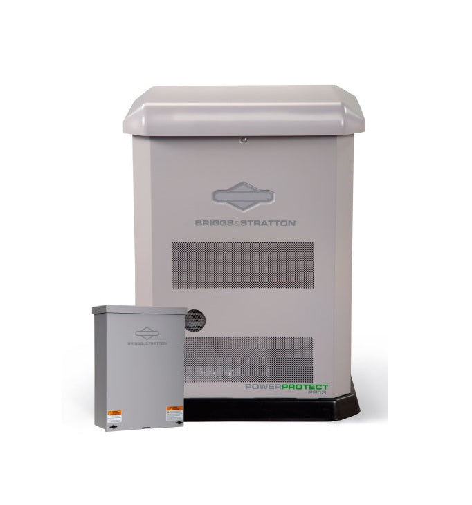 Briggs & Stratton PowerProtect™ 13kW Home Standby Generator with 100-Amp 16 circuit Transfer Switch NEMA 3R - 040742
