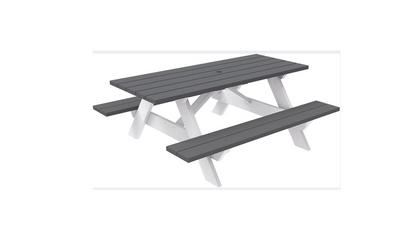 Seaside Casual Traditional Picnic Table - 043