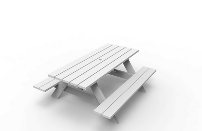 Seaside Casual Traditional Picnic Table - 043