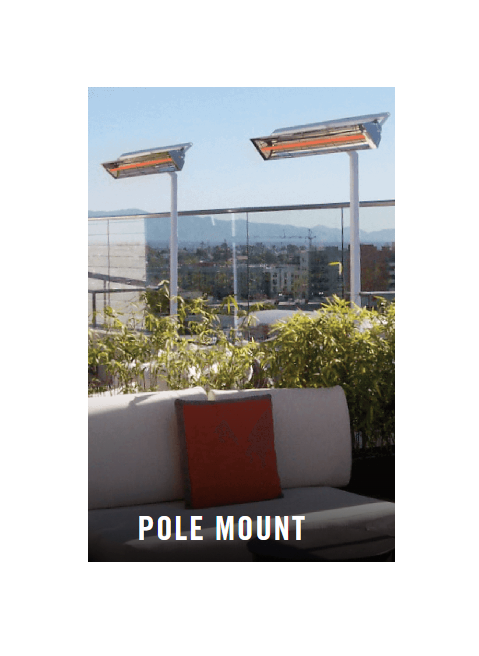 Infratech W-3024 Single Element Infrared Heater – 61.25” 3,000 Watts at 240V