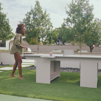 Ledge Lounger Outdoor Table Tennis