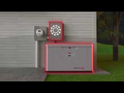 Briggs & Stratton PowerProtect™ 13kW Home Standby Generator with 100-Amp 16 circuit Transfer Switch NEMA 3R - 040742