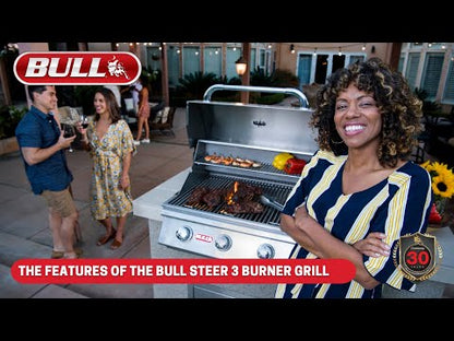 Bull Steer 24-Inch Cart and Grill Cover (Sold Only w/ Cart and Grill Head Purchase) - 72010