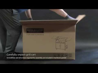 Broilmaster 26-Inch Stainless Cart - BSACT26