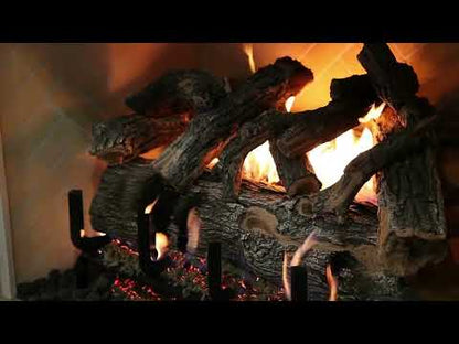Grand Canyon Gas Logs Arizona Weathered Oak Jumbo Series Log Sets, 36” to 120”