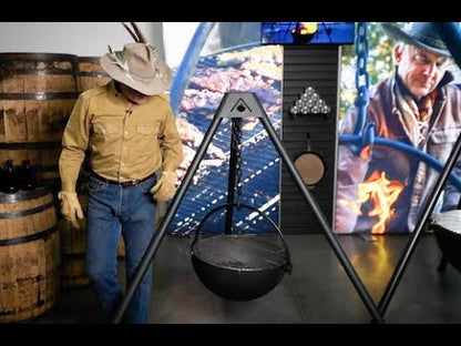 Cowboy Cauldron The Dude, 24 in. Diameter / 35 lb. Basin - CC-51001