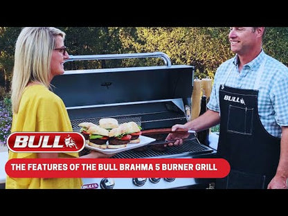 Bull Brahma Stainless Steel 38-Inch Grill Cart (Grill Head Sold Separately) - 55510