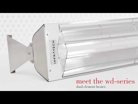 Infratech WD-4024 Dual Element Heater – 39” 4,000 Watts at 240V