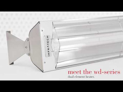 Infratech WD-4024 Dual Element Heater – 39” 4,000 Watts at 240V