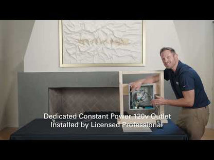 Isokern Vent Free 42" Gas Burning Fireplace - 81042