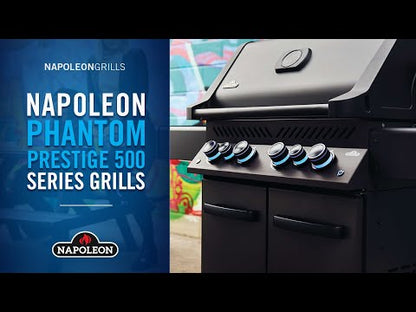 Napoleon Phantom Prestige® 500 Connected RSIB Propane Gas Grill with Infrared Side and Rear Burner - P500VXRSIBPK-PHM