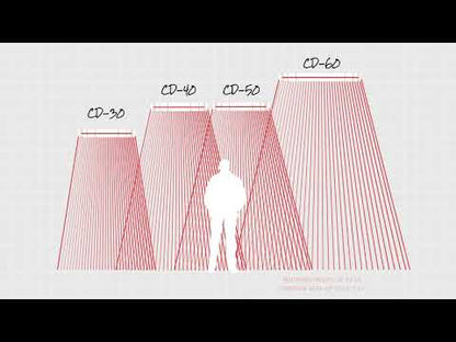 Infratech SL-1612 Slimline Single Element Heater – 29.5" 1600W 120V