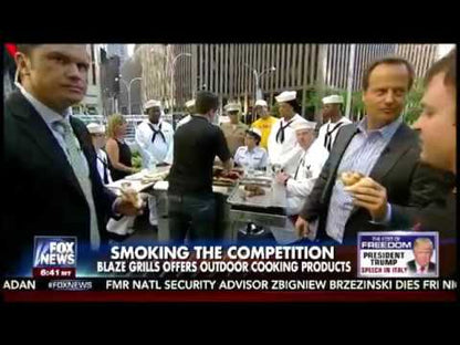 Blaze Grills 40-Inch 5-Burner Premium LTE+ Gas Grill with Rear Burner and Built-in Lighting System - BLZ-5LTE3-NG