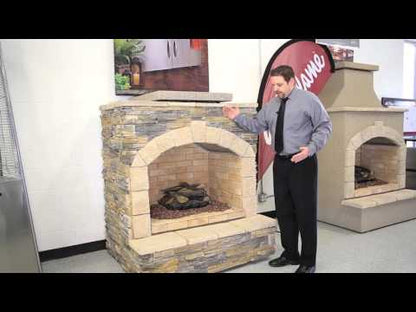 Cal Flame Outdoor Fireplace - FRP908-3