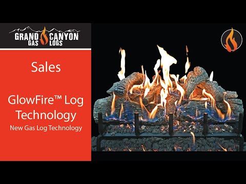 Grand Canyon Gas Logs Lava Front View Burner with GlowFire™ Log Technology – Burner Only | YouTube Video