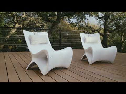 Ledge Lounger In-Pool Autograph Chair (Available in 4 Resin Colors) - LL-AG-CR-CL