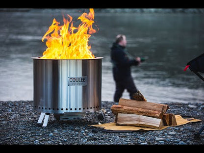 Coulee Outdoor Coulee Colorado XL Smokeless Fire Pit - CCO-0025