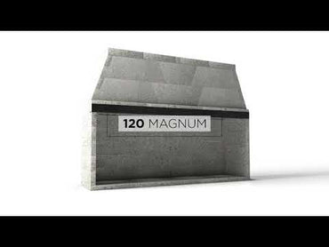 Isokern Magnum+ 120" Wood Burning Fireplace - 82120