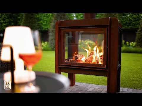 RB73 Fennek 50 4-Sided Glass Fireplace