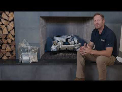 Isokern Bvetto 36" Gas Burning Fireplace - 80B36