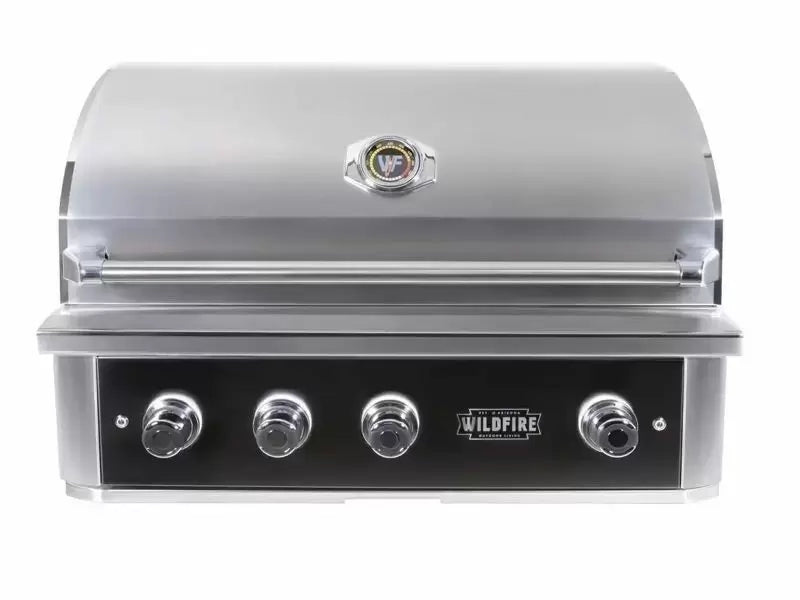 Wildfire Ranch PRO 36” Black Stainless Steel Gas Grill - Propane - WFPRO36G-BSS-LP