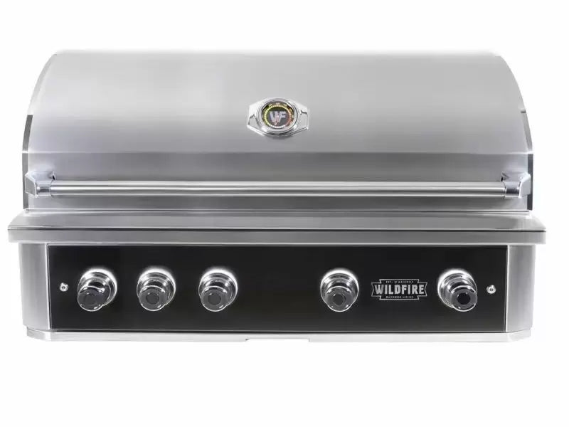 Wildfire Ranch PRO 42” Black Stainless Steel Gas Grill - WFPRO42G-BSS-LP