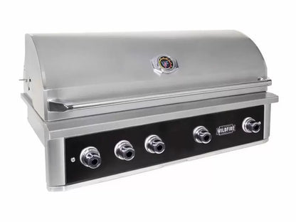 Wildfire Ranch PRO 42” Black Stainless Steel Gas Grill - WFPRO42G-BSS-LP