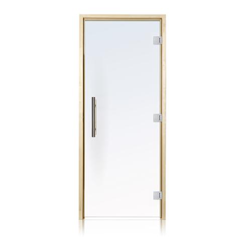Prosaunas Clear ADA Glass Sauna Door 36x81 with Aspen Frame
