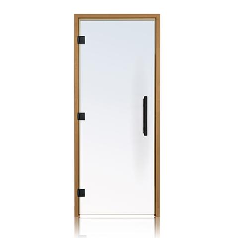 Prosaunas Clear ADA Glass Sauna Door 36x81 with Thermo-Aspen Frame