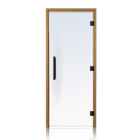 Prosaunas Clear ADA Glass Sauna Door 36x81 with Thermo-Aspen Frame