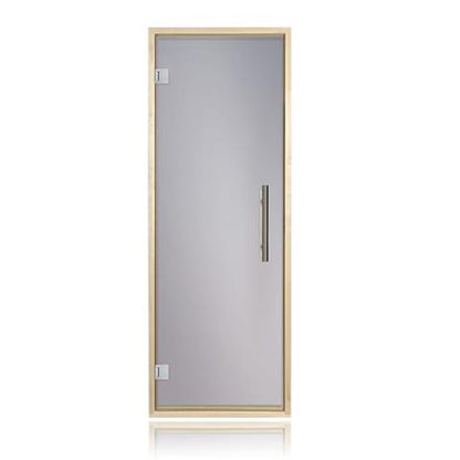 Prosaunas Tinted Glass Sauna Door 24x73 with Aspen Frame