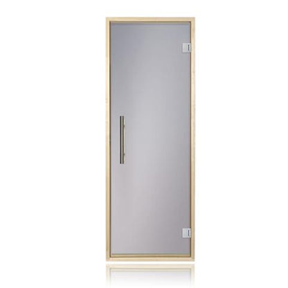 Prosaunas Tinted Glass Sauna Door 24x73 with Aspen Frame