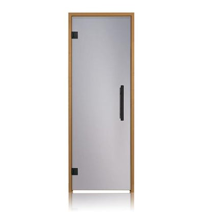 Prosaunas Tinted Glass Sauna Door 24x81 with Thermo-Aspen Frame