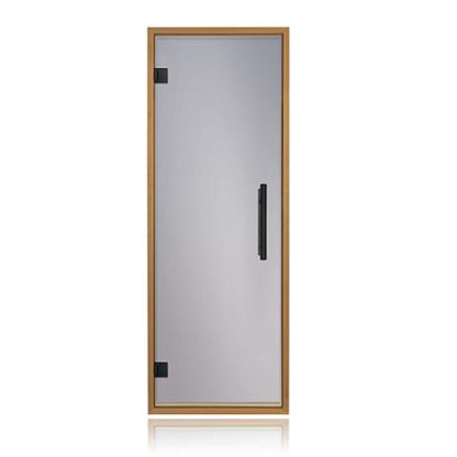 Prosaunas Tinted Glass Sauna Door 24x73 with Themo-Aspen Frame