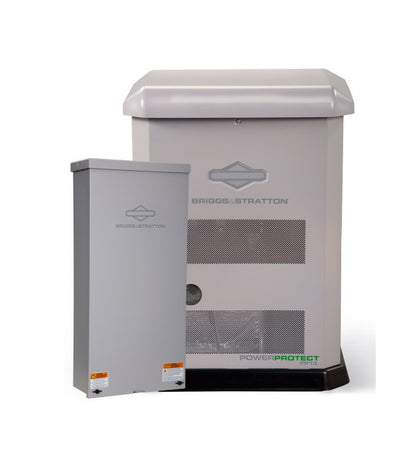 Briggs & Stratton PowerProtect™ 13kW Home Standby Generator with 200-Amp Transfer Switch and Symphony Choice Kit - 040743