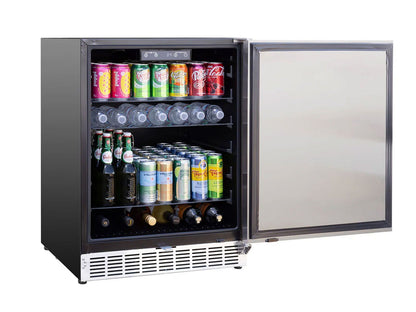 Summerset 24" 5.1c Outdoor Rated Fridge - RFR-24S-A