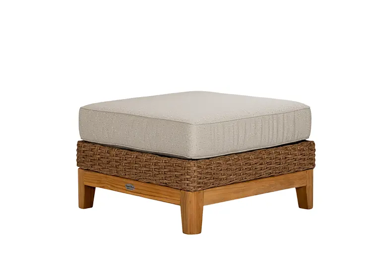 Royal Teak Boca Ottoman Honey BOCAOT-H