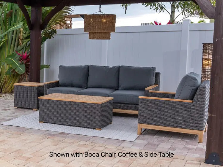Royal Teak Collection Boca Coffee Table w Storage - BOCACT