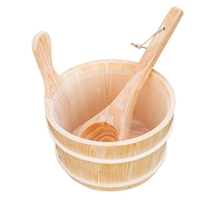 Scandia Sauna Bucket & Ladle Set - SN-AC-BUCKET/LADLE - SN-AC-BUCKET/LADLE