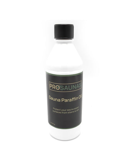 PROSAUNAS Sauna Paraffin Wood Oil, 16.9 fl. oz. (500ml)
