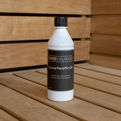 PROSAUNAS Sauna Paraffin Wood Oil, 16.9 fl. oz. (500ml)