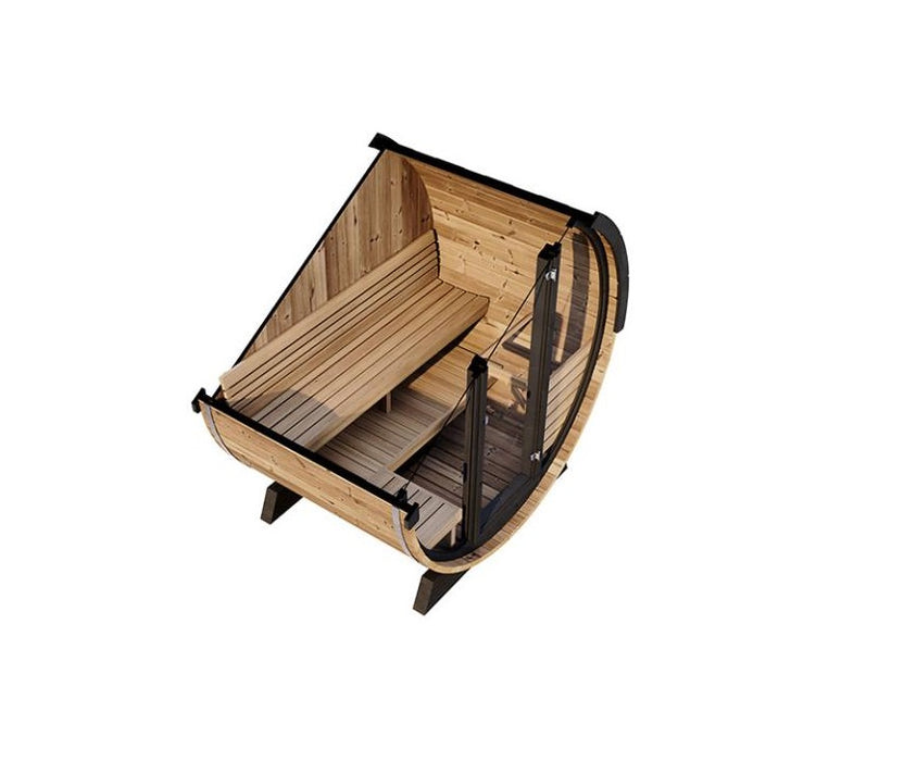 SaunaLife Model EE6G 4-Person Sauna Barrel - SL-MODELEE6G