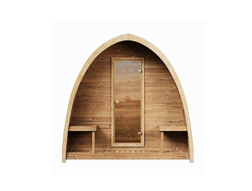 SaunaLife Model G3 Garden-Series Outdoor Home Sauna Kit, Up to 6 Persons - SL-MODELG3