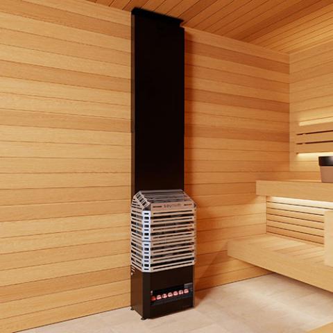 Saunum Air 5 Sauna Heater –  4.8kW Air Series w/ Climate Equalizer, Stainless Steel