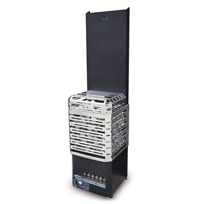 Saunum Air L 13 Sauna Heater – 13kW Air L Series w/ Climate Equalizer, Stainless Steel