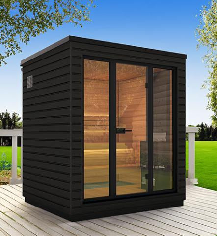 Saunum Classic Mini Outdoor Sauna Cabin - 127903