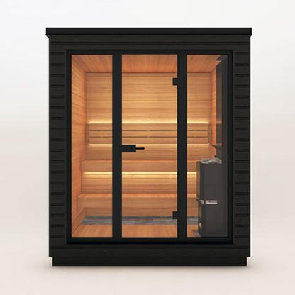 Saunum Classic Mini Outdoor Sauna Cabin - 127903