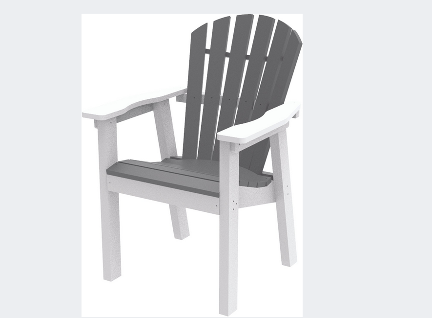Seaside Casual Adirondack Shellback Dining Chair - 021