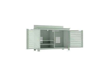 Ledge Lounger Mainstay Bar Credenza (No TV Mount / Available in 8 Resin Colors) - LL-MS-BCNM-GRY