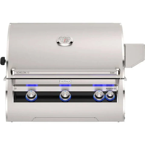 Image of Fire Magic Echelon Diamond E660i 30" Built-In Grill with Analog Thermometer